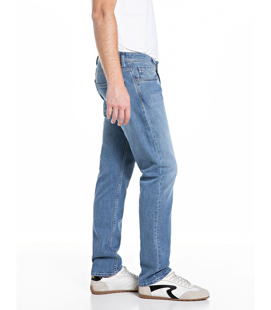 コンフォートROCCO インディゴストレッチデニム 詳細画像 ブルー 4